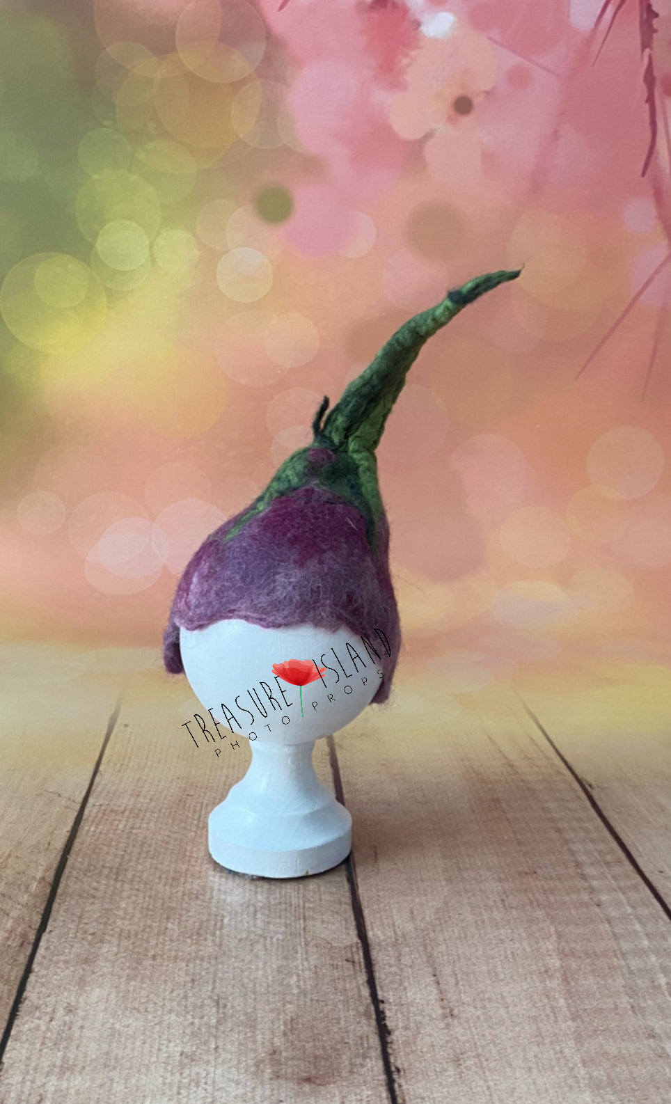 FLOWER HAT Felting hat