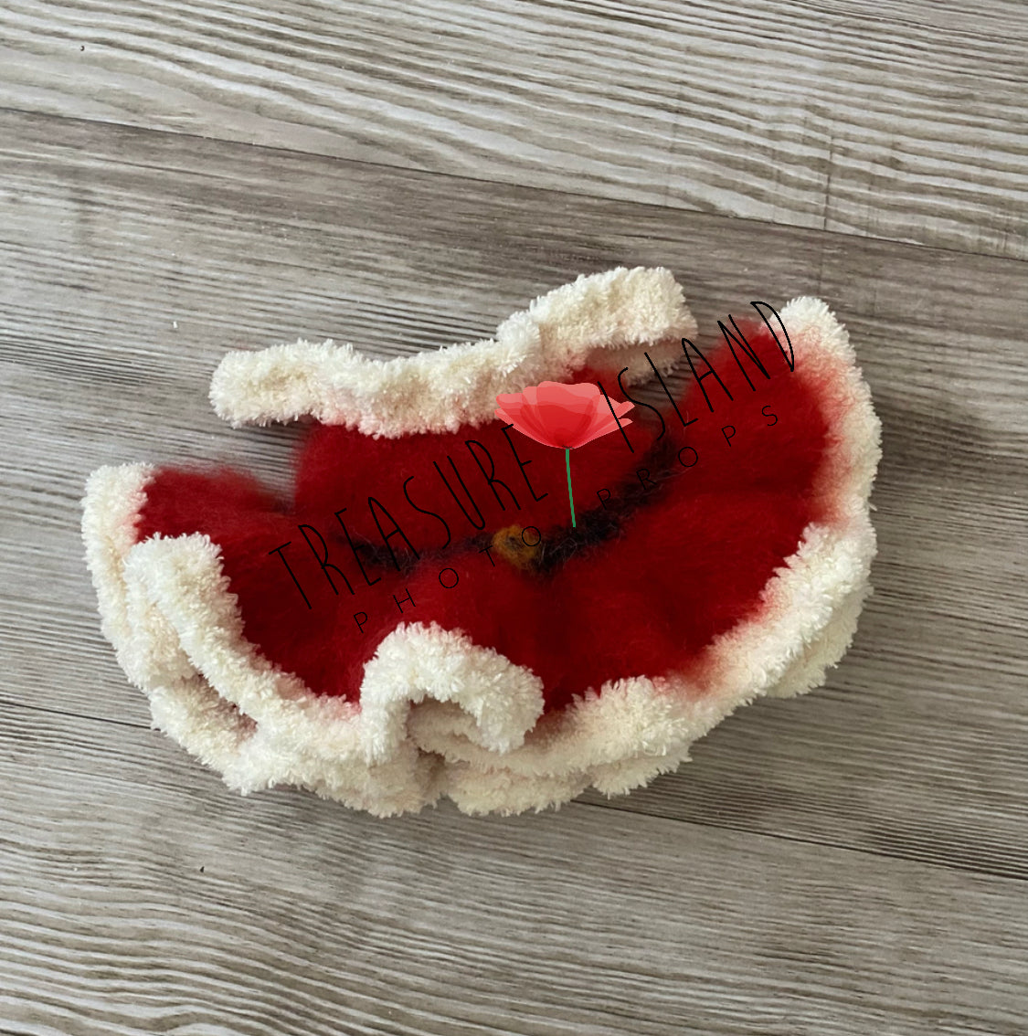 SANTA SET für Mädchen EXTRA FLUFF - hochwertiges Mohair - Bommel