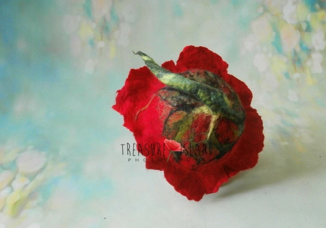 POPPY HAT and LEAF