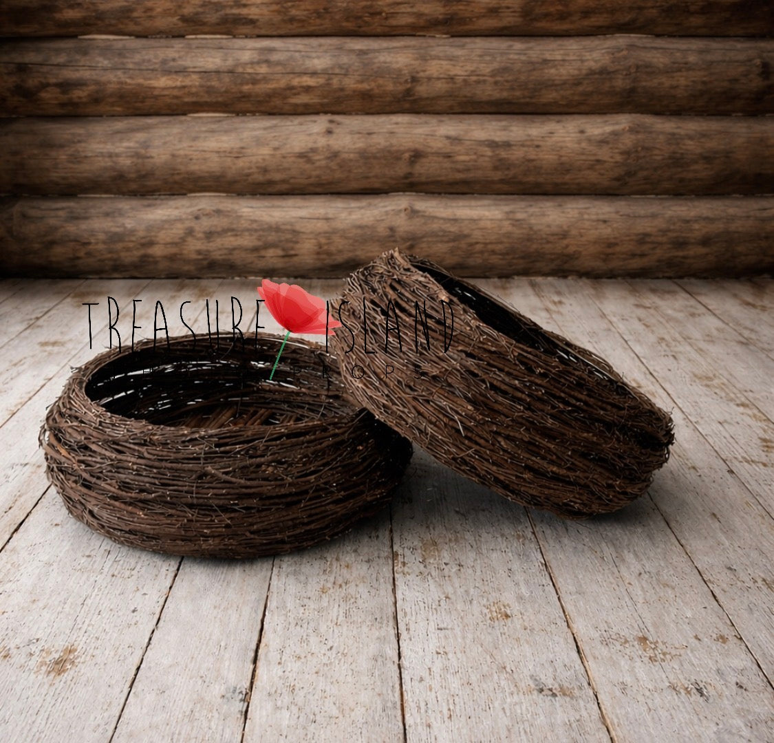 Stork Nest – Luxury Handmade Newborn & Sitter Photography Prop