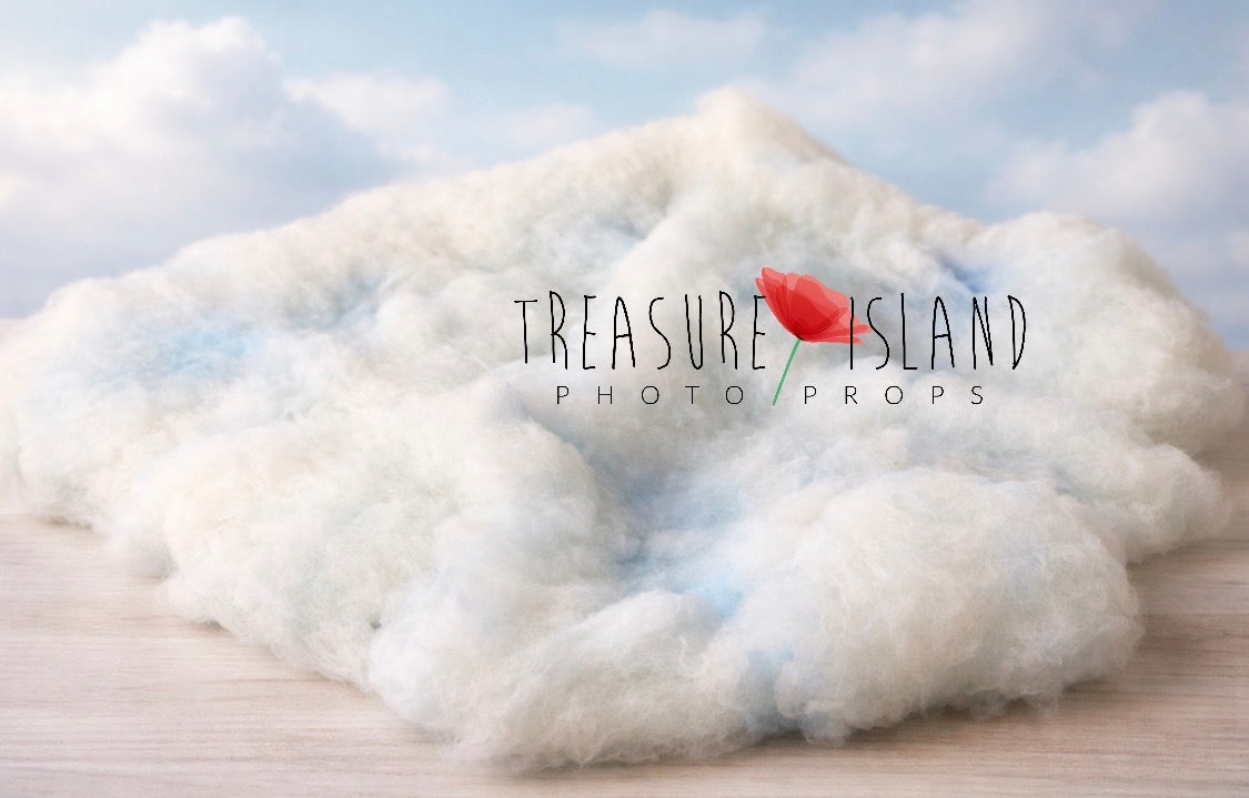 LUXURY Heavenly Wool Cloud – Handmade Newborn Photography Prop