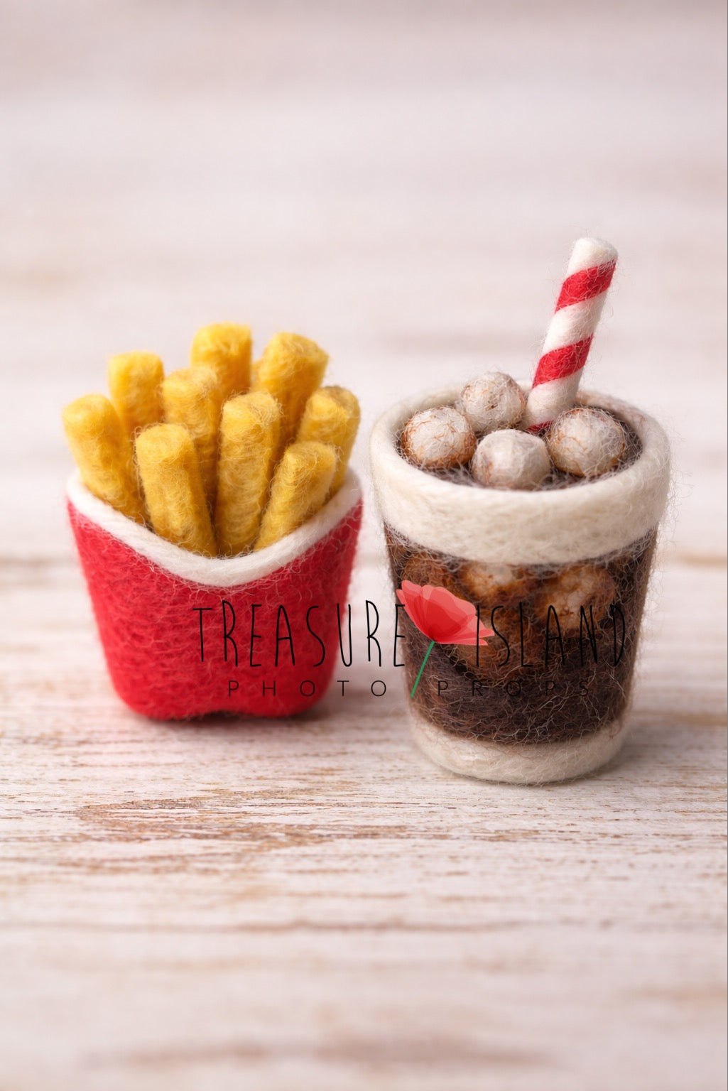Little Fast Food Set – Hand-Felted Newborn Photography Props