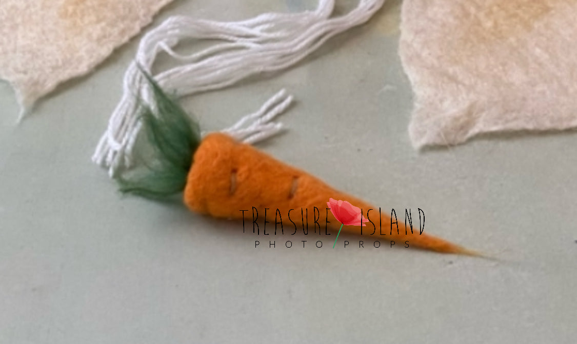 EASTER SET - BLANKET_bunny hat _carrot