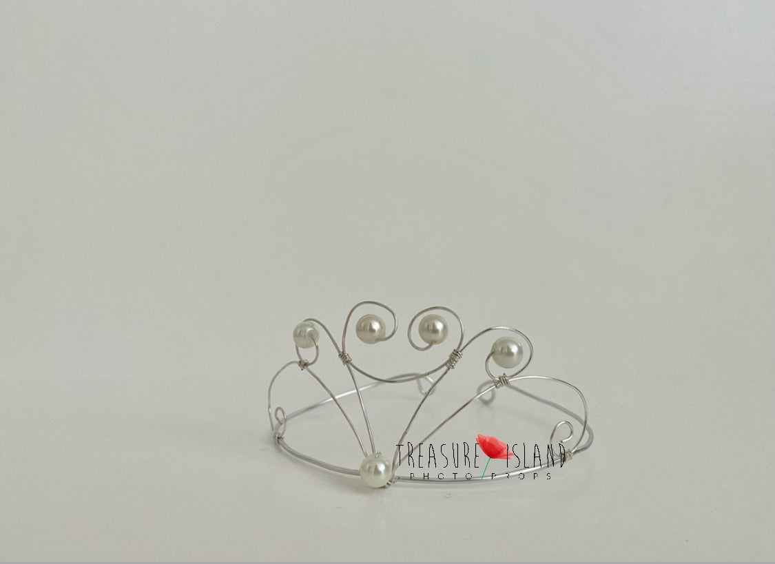 Nb PERLENKRONE für KÖNIGIN ✨ TIARA ✨