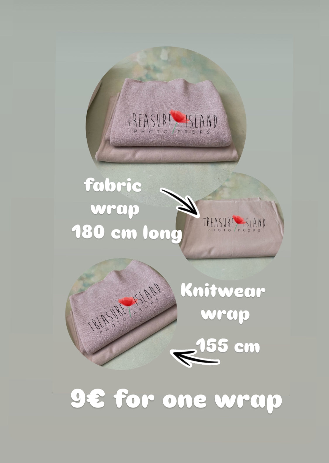 BEST PRICES ✨ Long WRAP 155 - 180 cm