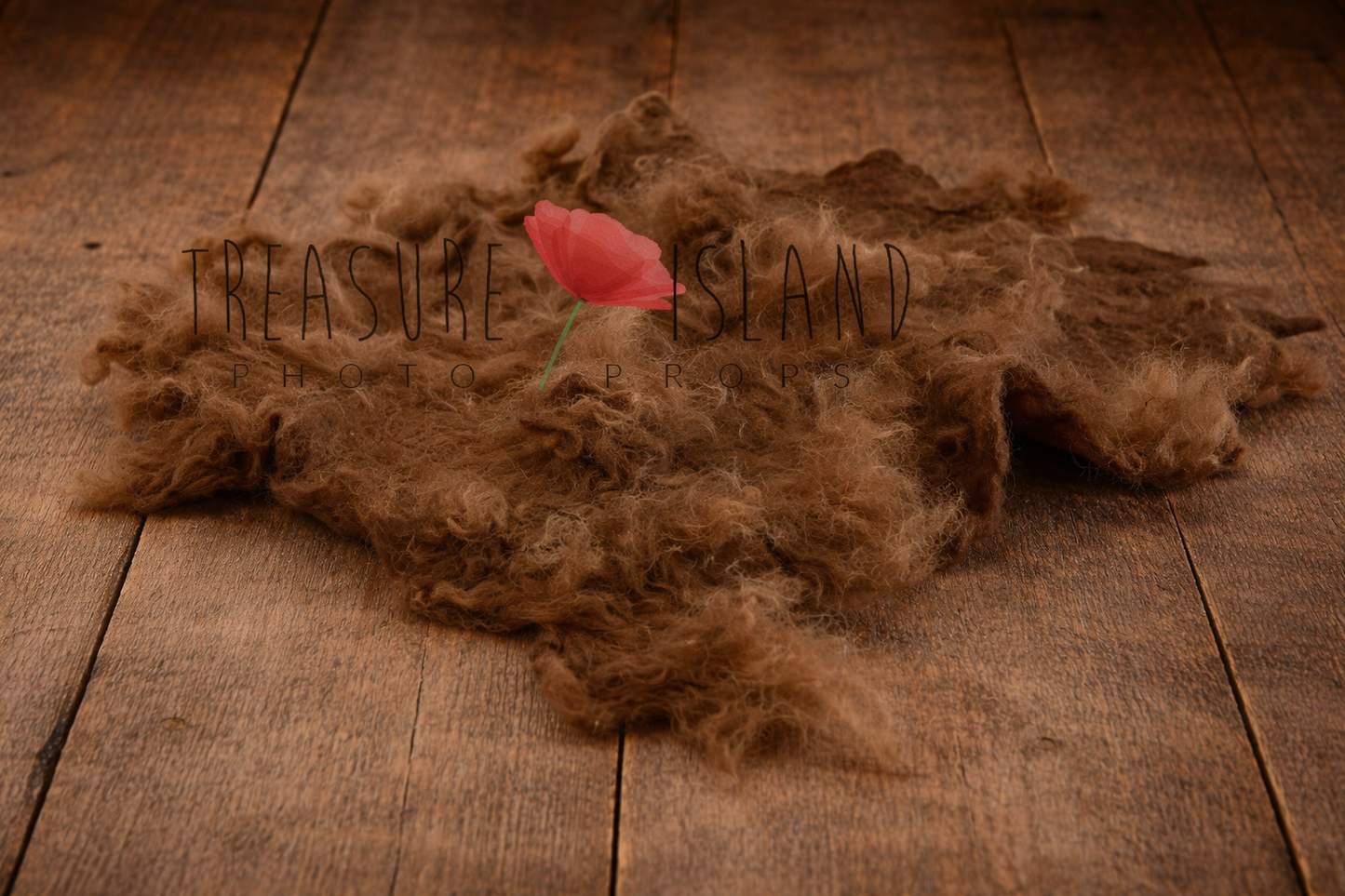 Hand- FeltedAlpaca blanket - Organic shape - Photo Props