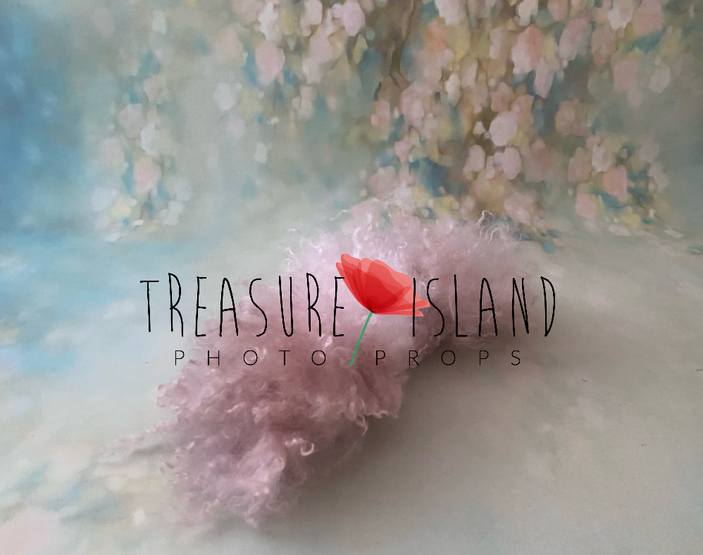 CURLY blanket PINK LATTE ROSE colour ✨6 sizes✨