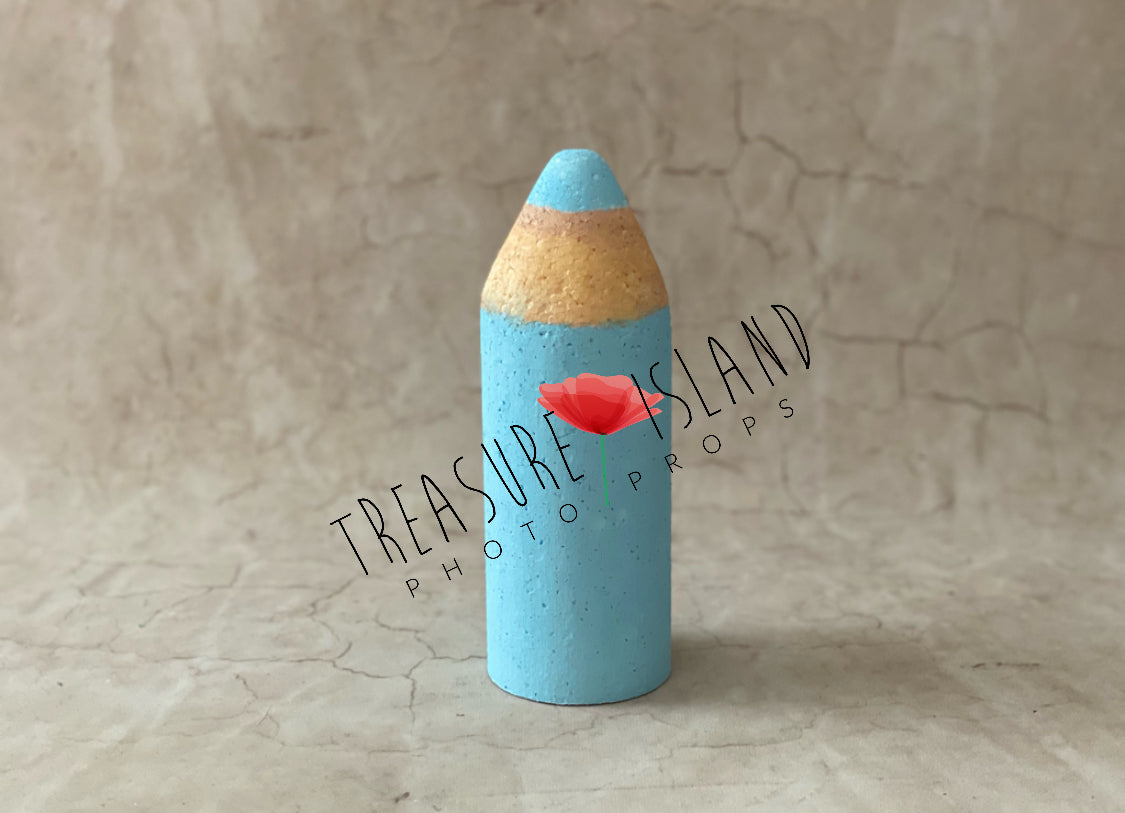 Mini Styrofoam Crayons – Perfect for Cake Smash & School Photo Sessions!