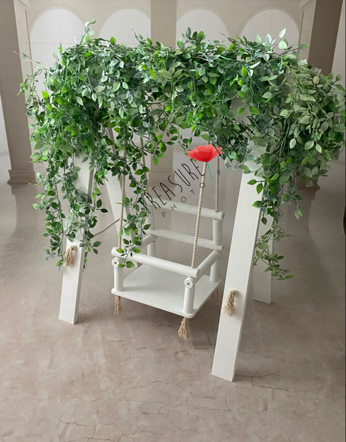 LEAVES GARLAND ✨BOHO Garland ✨ OVERHANG BOHO ✨green 150 or 200 cm model 3