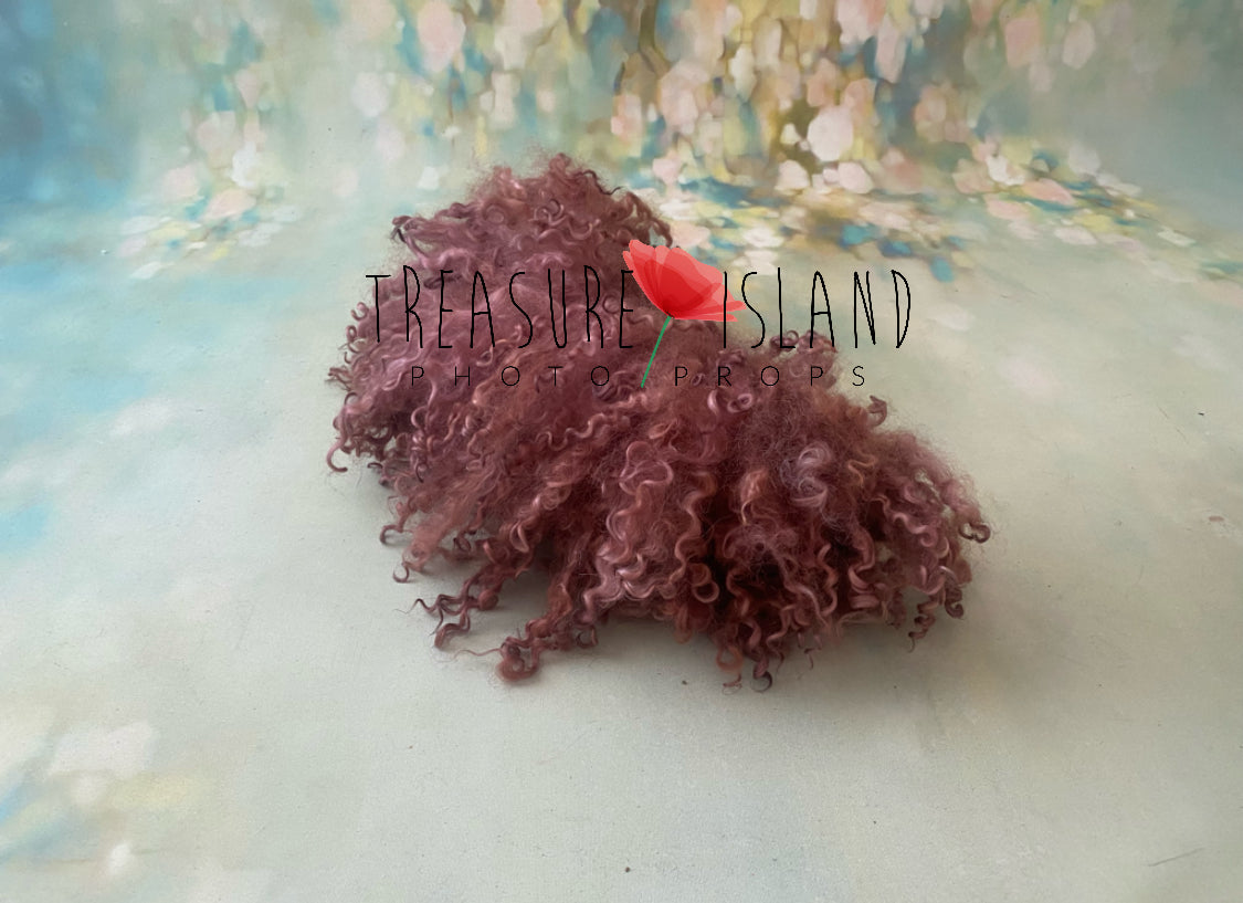 CURLY blanket mahogany colour ✨6 sizes✨