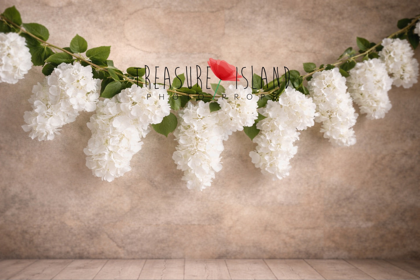 White Flower OVERHANG - 160 cm Photo Props