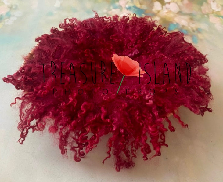 ✨CHRISTMAS CURLY BLANKET ❤️ CURLY RED blanket ❤️Valentine props