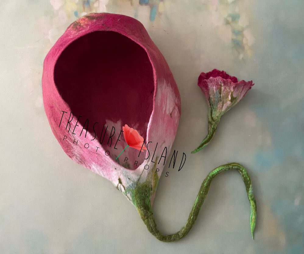 FLOWER COCCOON + flower hat ✨ Flower hammock ✨