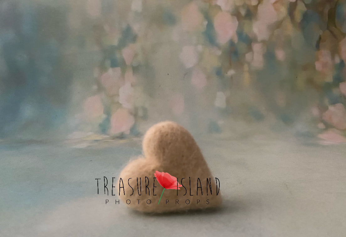 Felted Hearts โ XS & S (39 Colors) โ Handcrafted Wool for Newborn & Sitter Photography