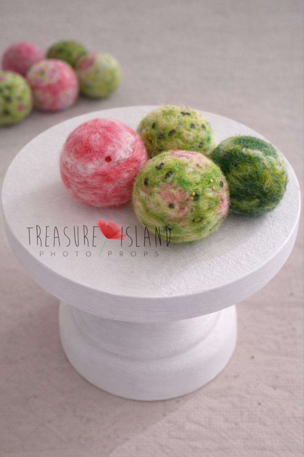 Ice Cream Dream – Hand-Felted Ice Cream Cone Set | Newborn Photo Prop