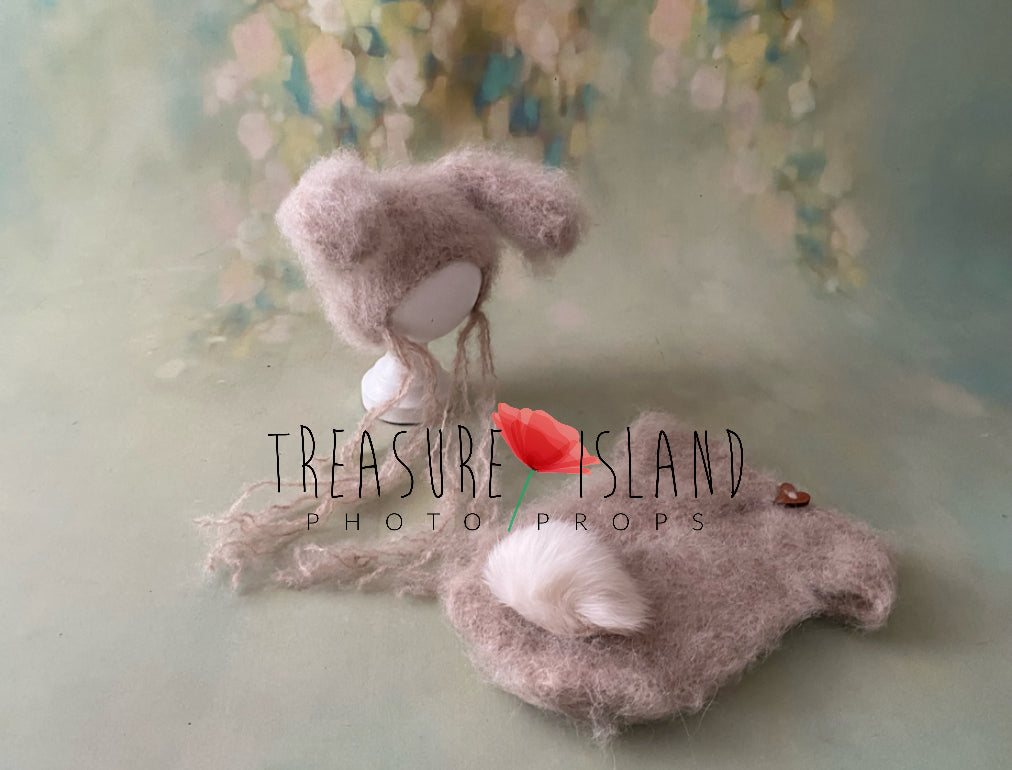 Knitted Bunny Outfit animal outfit ✨EASTER BUNNY