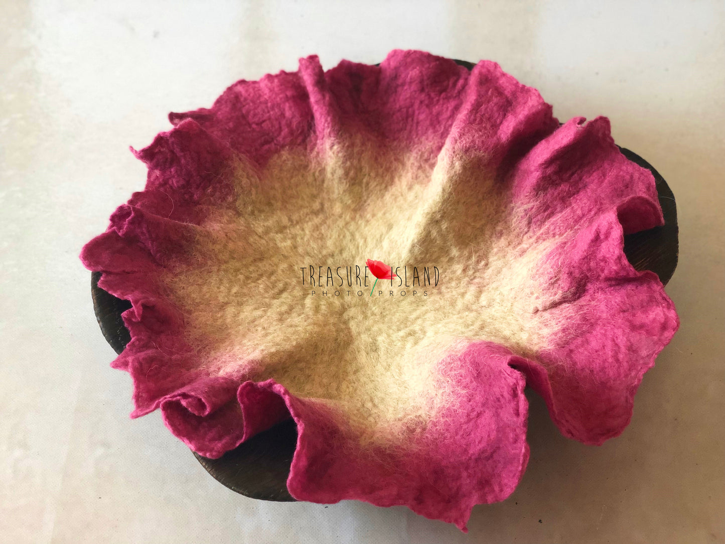 FELTED FLOWER BLANKET - # 1
