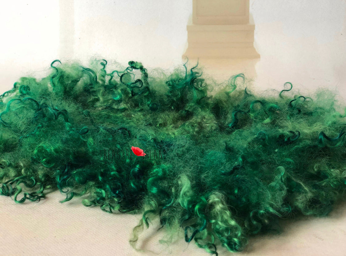 CURLY emmerald colour ✨6 sizes✨