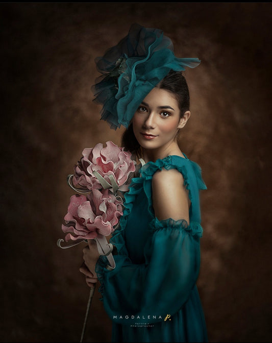 TULLE FLOWER decoration  ✨ FINE ART decoration