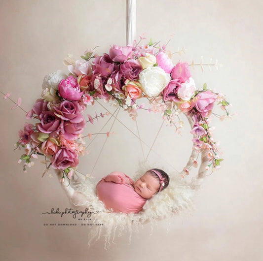 Flower Dream Catcher for Newborn Photography