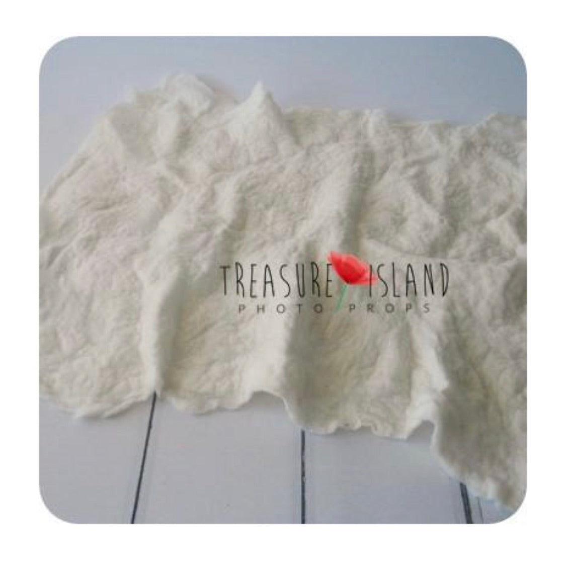 Felted Irregular Blanket โ L 60x80 cm - 74 colours - TOP of the TOP