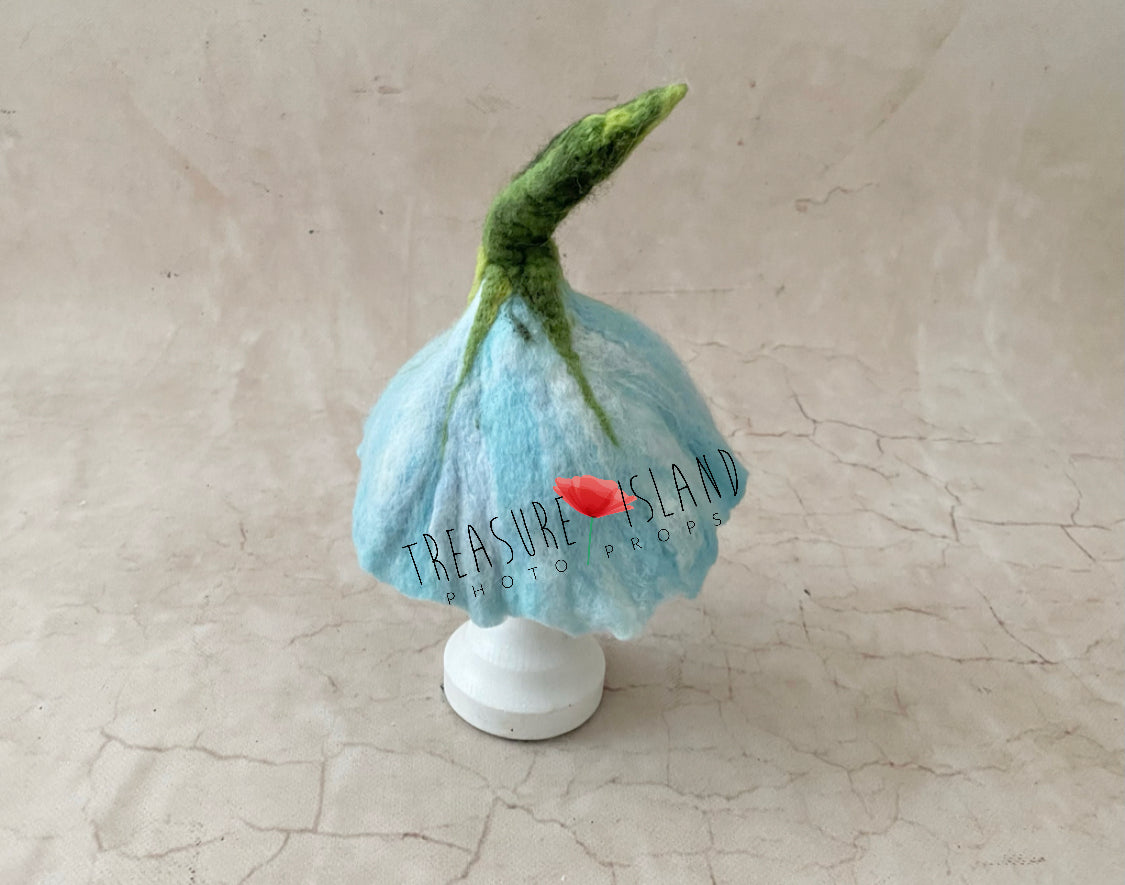 FLOWER HAT Felting hat