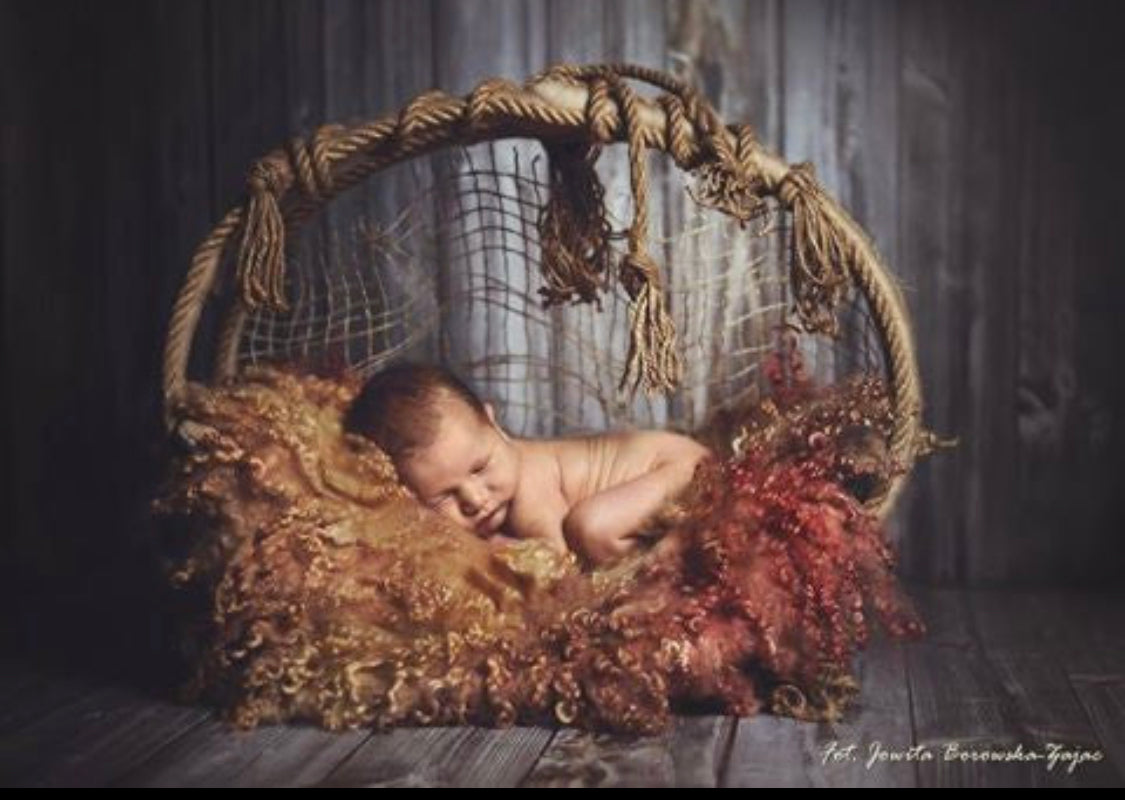 CURLY blanket - AUTUMN VIBE- Photo Props