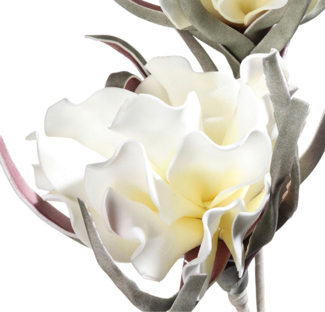 RIESENBLUME ✨ RIESIGE EXOTISCHE BLUME ✨ FINE ART ✨ MAUVE-Farbe 97 cm