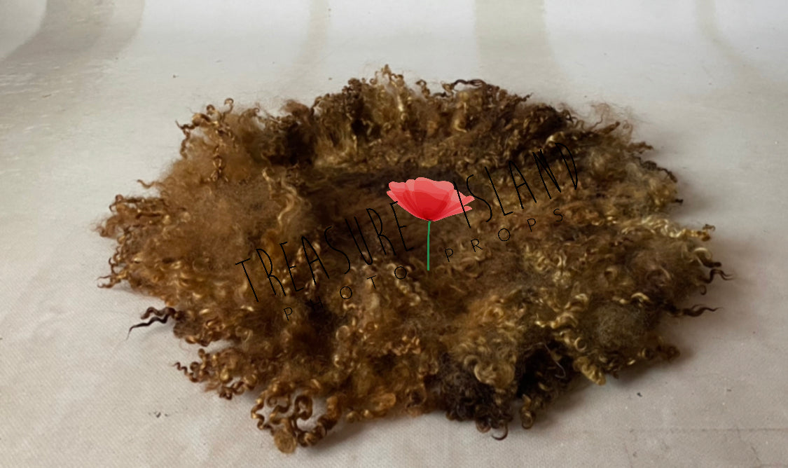 Woolen set ✨CURLY blanket, irregular wrap, irregular blanket