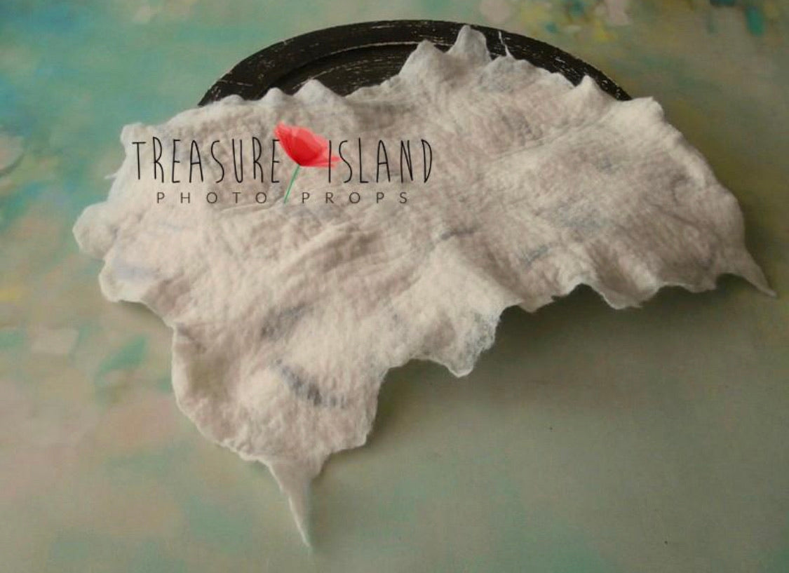 Felted Irregular Blanket โ L 60x80 cm - 74 colours - TOP of the TOP
