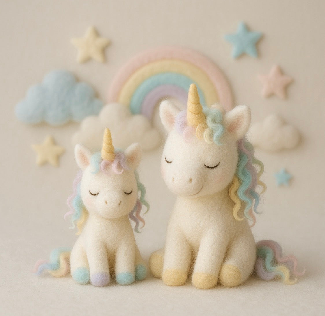 handcrafted rainbow newborn and cake smash photo props collection