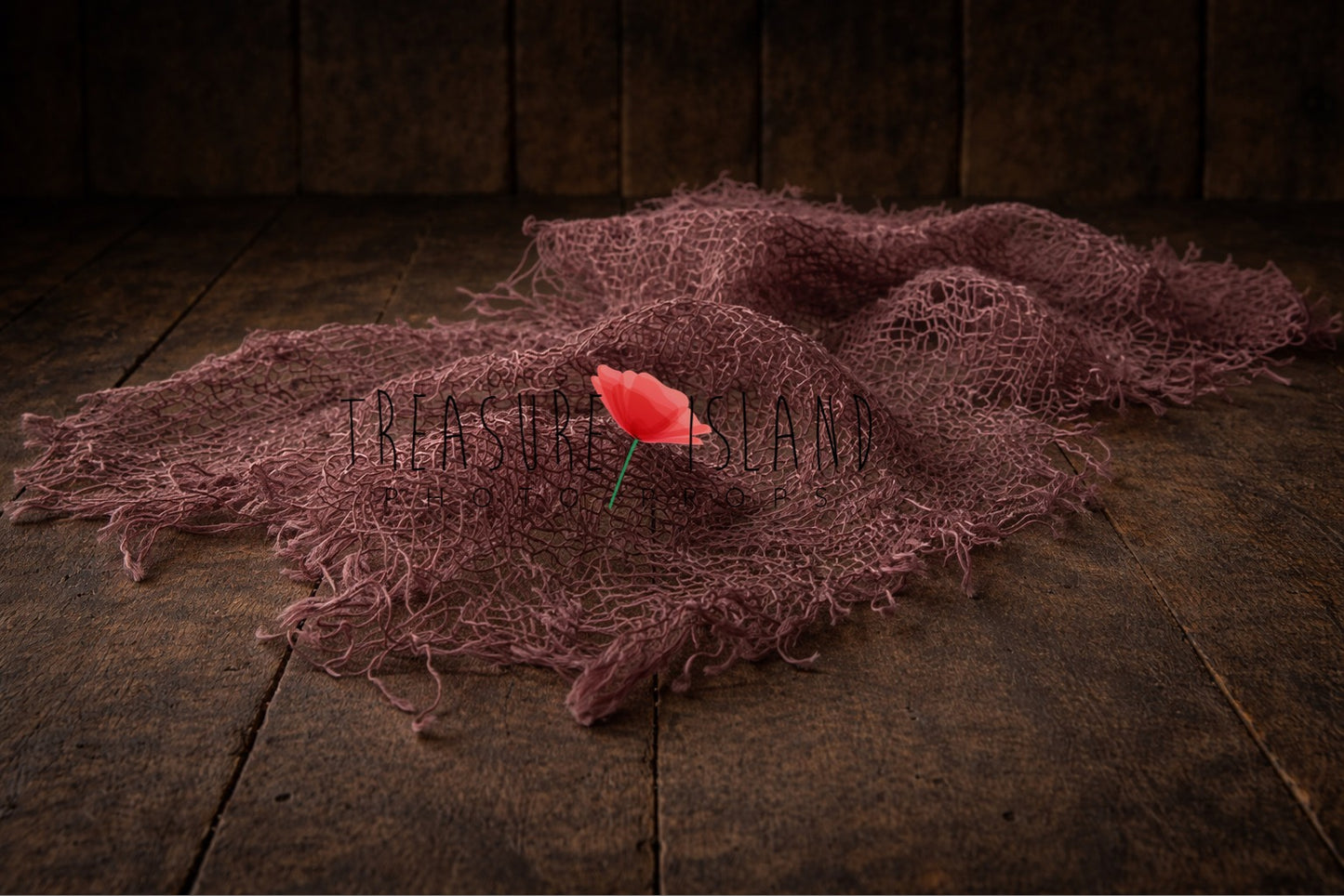 Hand-Dyed Chunky Jute Fiber Layer – Newborn Photo Props