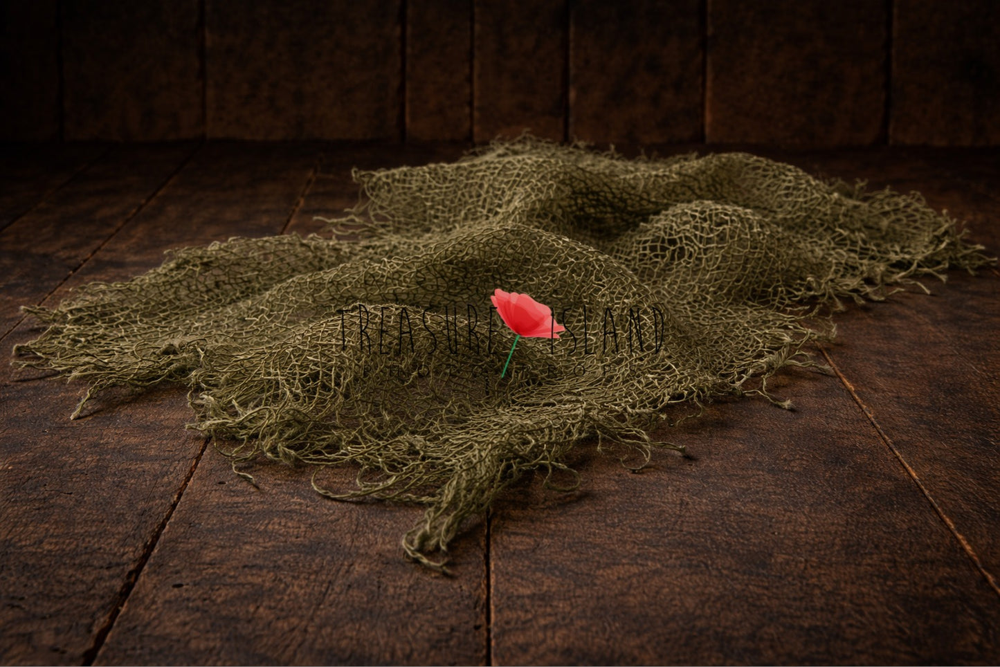 Hand-Dyed Chunky Jute Fiber Layer – Newborn Photo Props