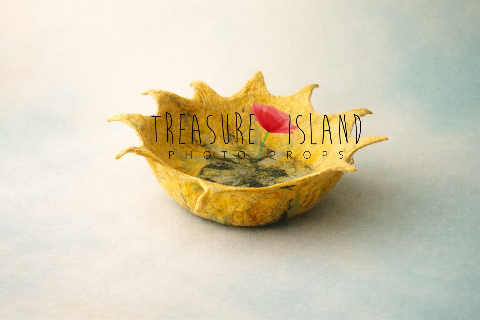 Unique handmade felted bowl for newborn and sitter sessions. Available in two sizes. Each piece is one of a kind.