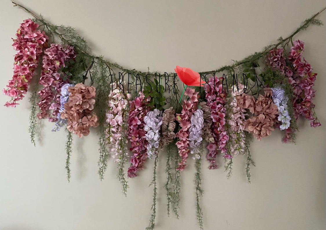 Flower garland 180 cm