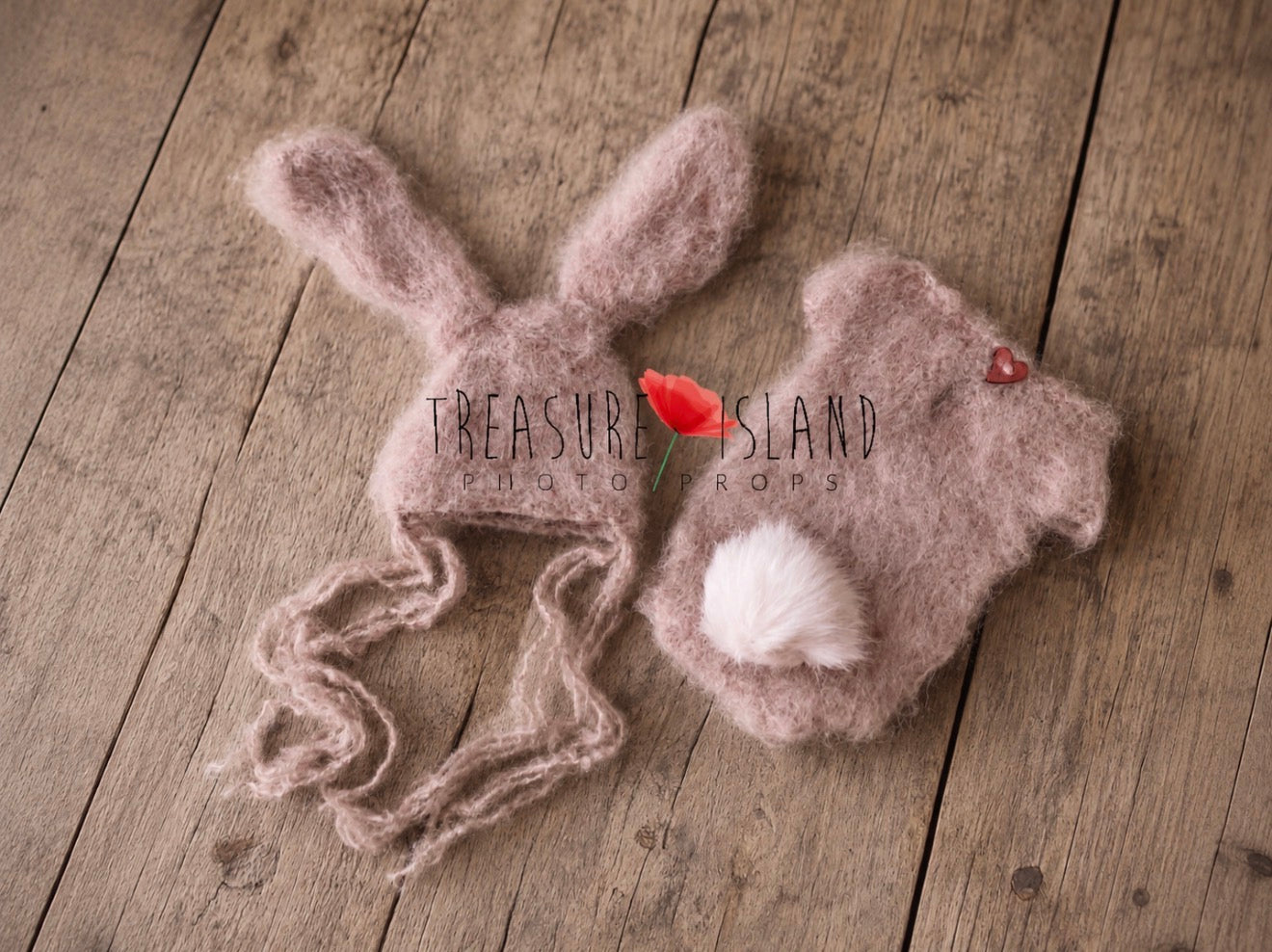 Knitted Bunny Outfit animal outfit - EASTER BUNNY