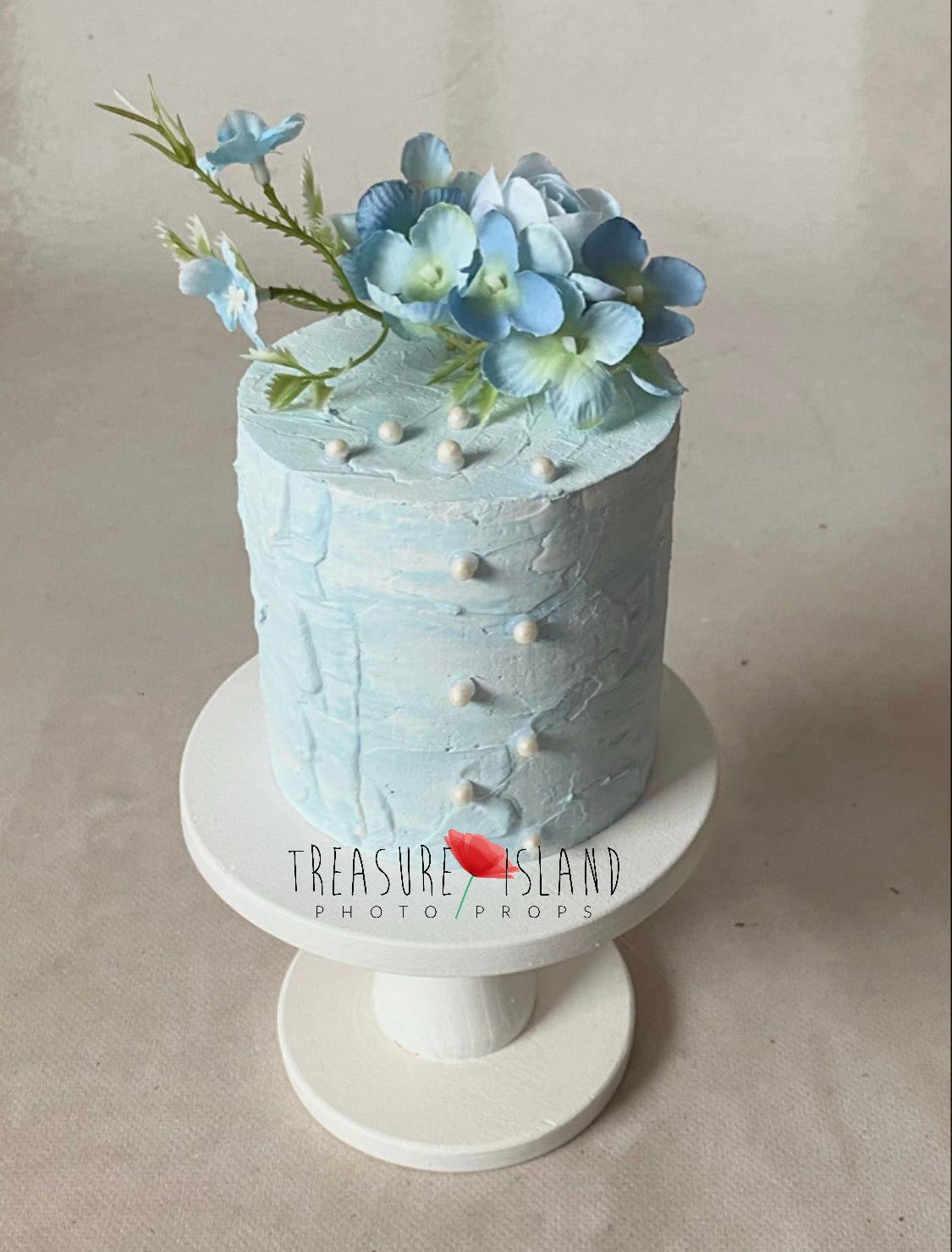 FAKE FAUX CAKE ✨BLUE ✨ 1..2 .. or 3-tiered✨ Cake smash