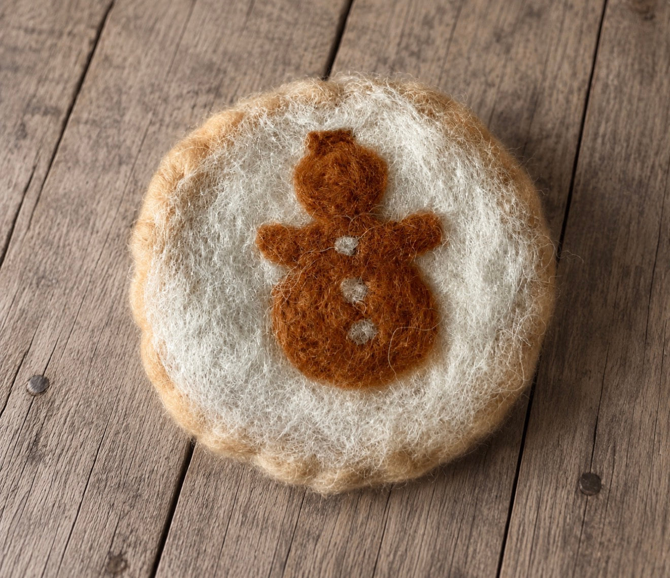 FELTED CHRISTMAS COOKIES - Handmade Wool Photography Props