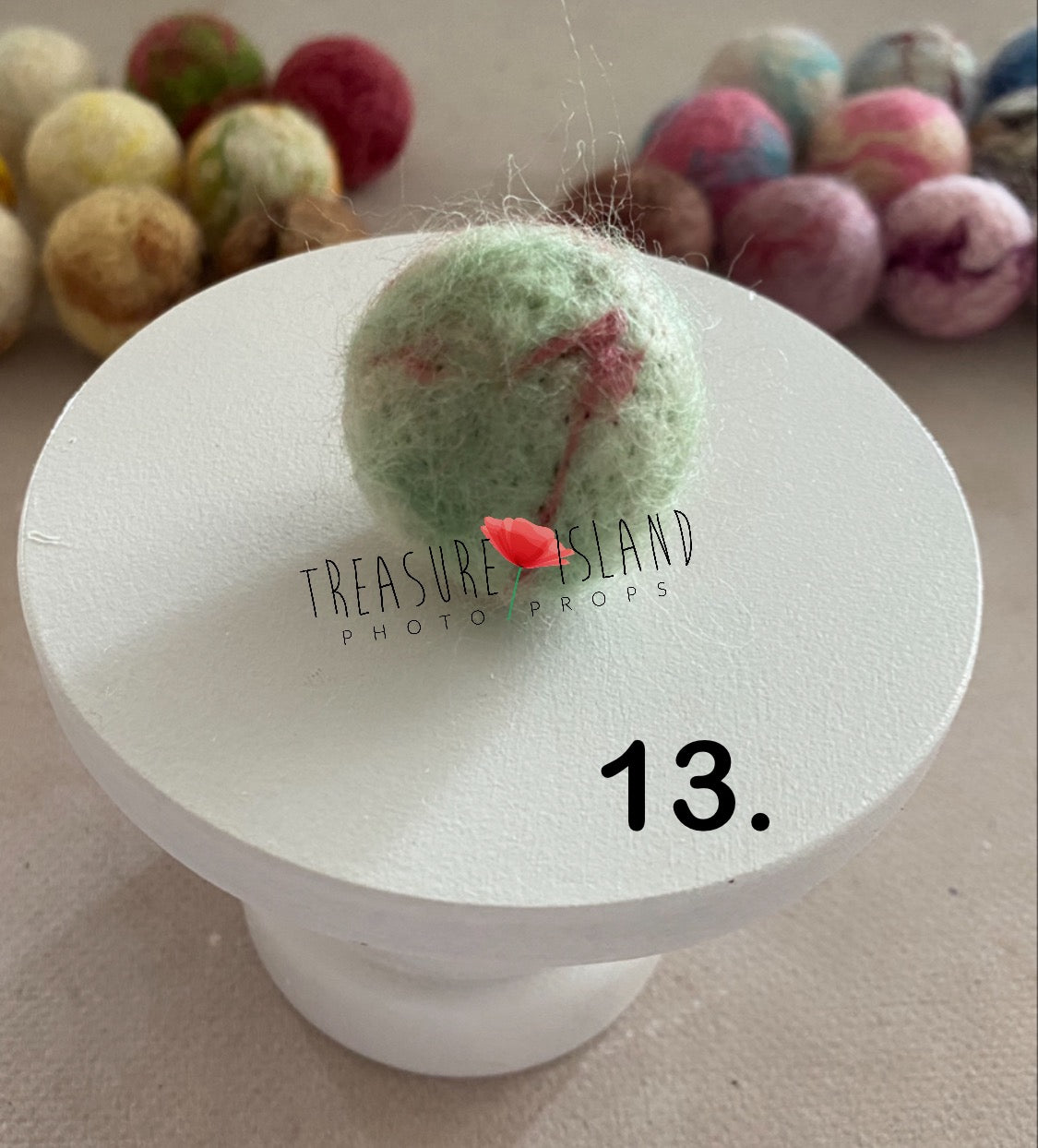 Felted ICE CREAM SCOOPS 🍨