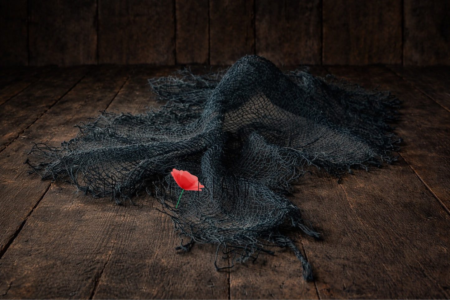 Hand-Dyed Chunky Jute Fiber Layer – Newborn Photo Props