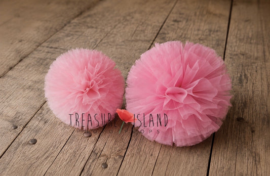 Tulle Pom Poms - Cake Smash & Birthday Photography Props