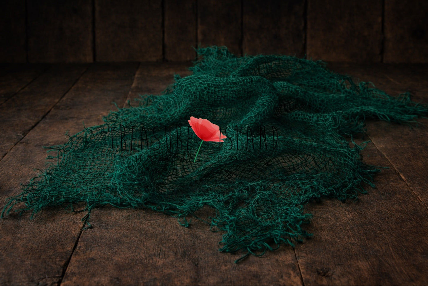 Hand-Dyed Chunky Jute Fiber Layer – Newborn Photo Props