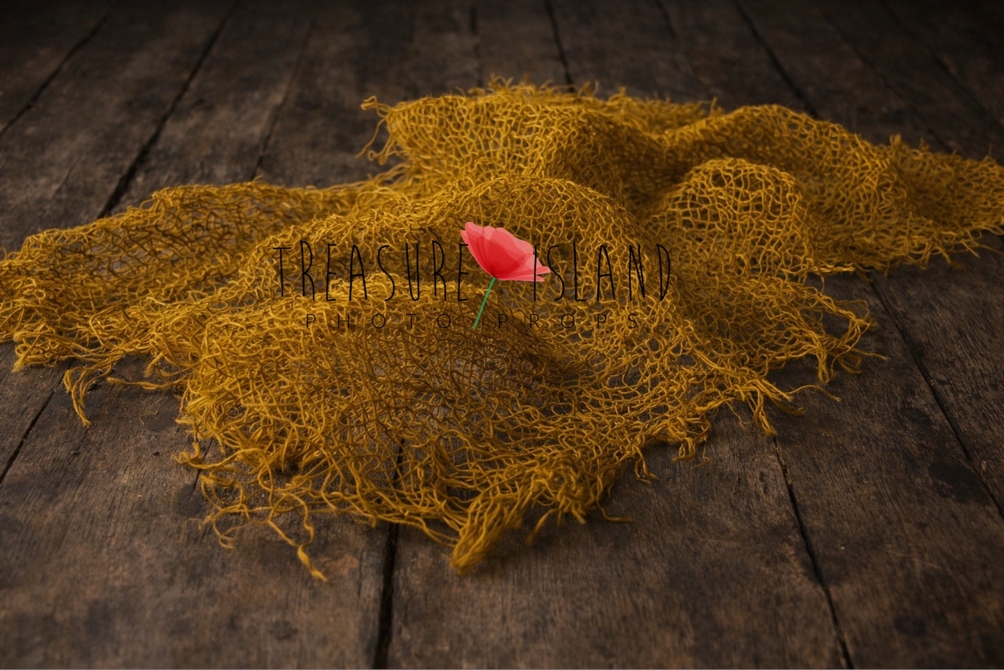 Hand-Dyed Chunky Jute Fiber Layer – Newborn Photo Props