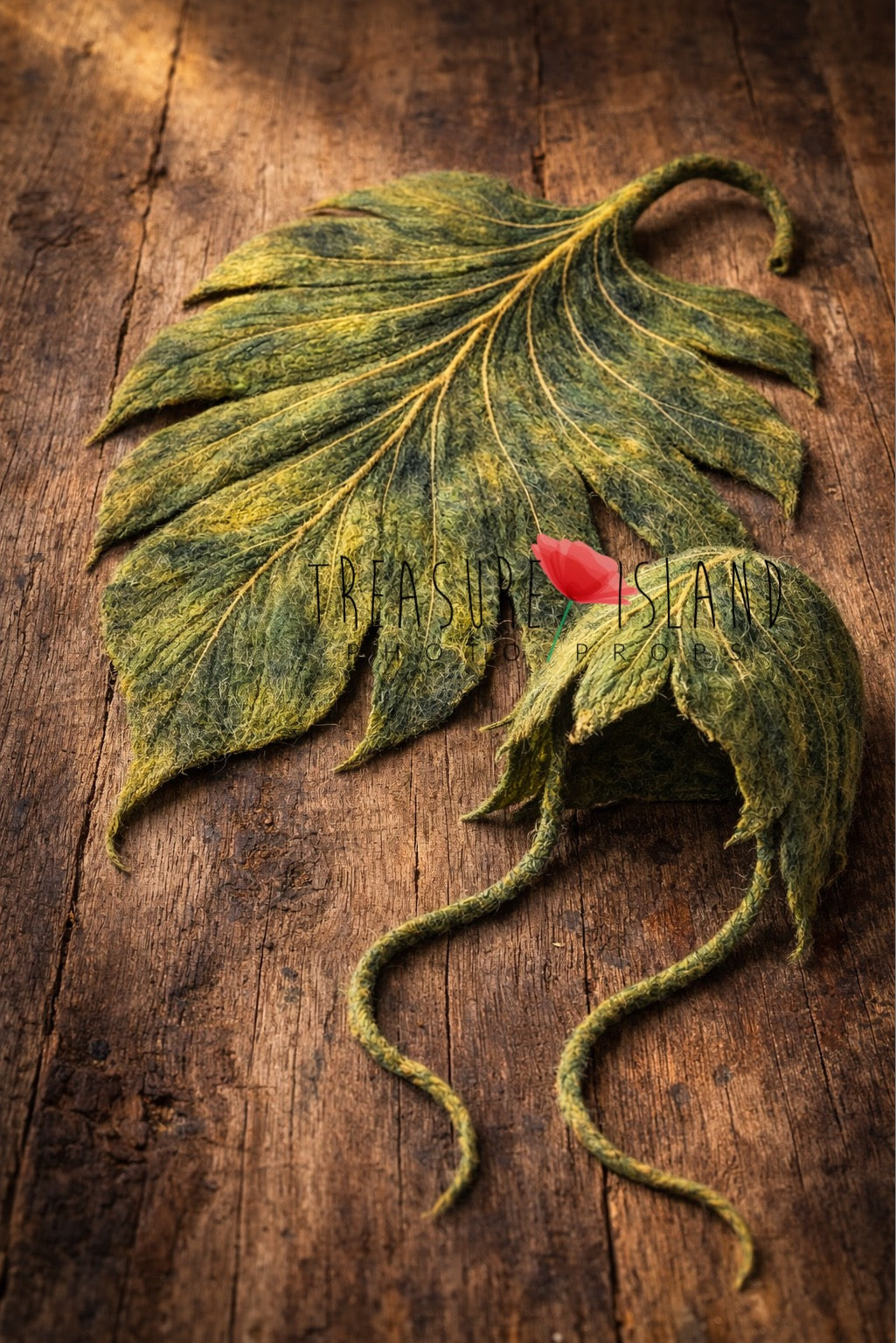 handmade safari leaf and bonnet set for newborn photography jungle themed baby photo prop