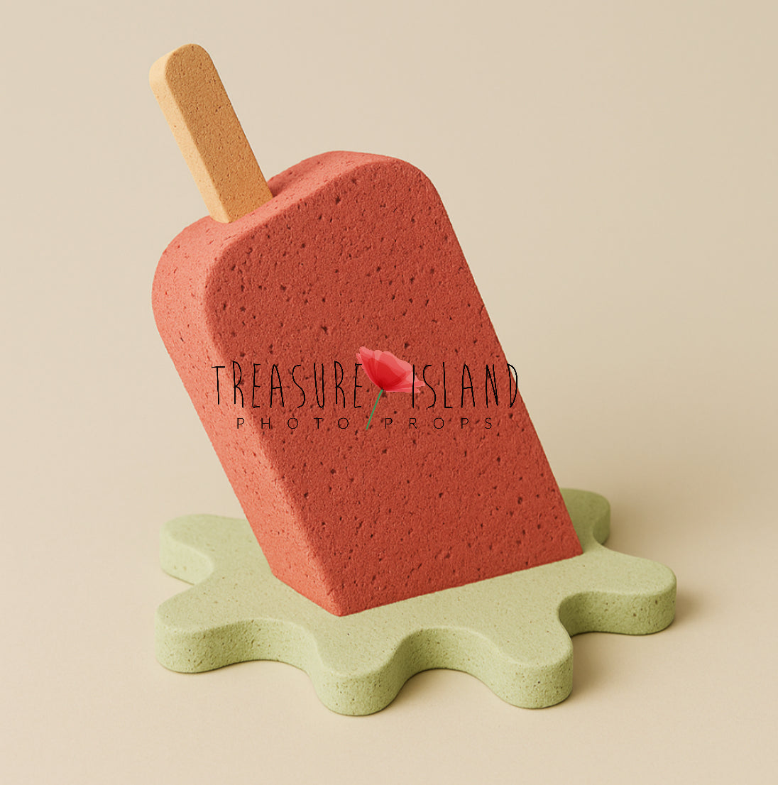 Melting Styrofoam Giant Ice Cream – CAKE SMASH prop