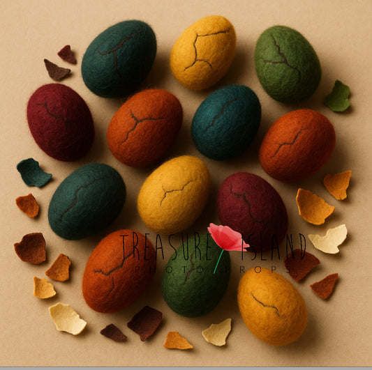 Felted Eggs Collection – Bold Vibe | Easter Props