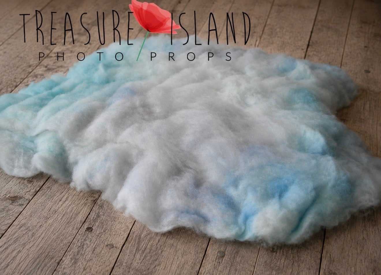 Soft Cloud - 100% Wool Textured Blanket | Newborn Photography Prop