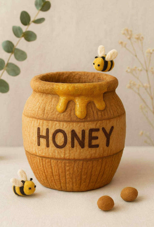 Styrofoam Honey Barrel – Bee Collection