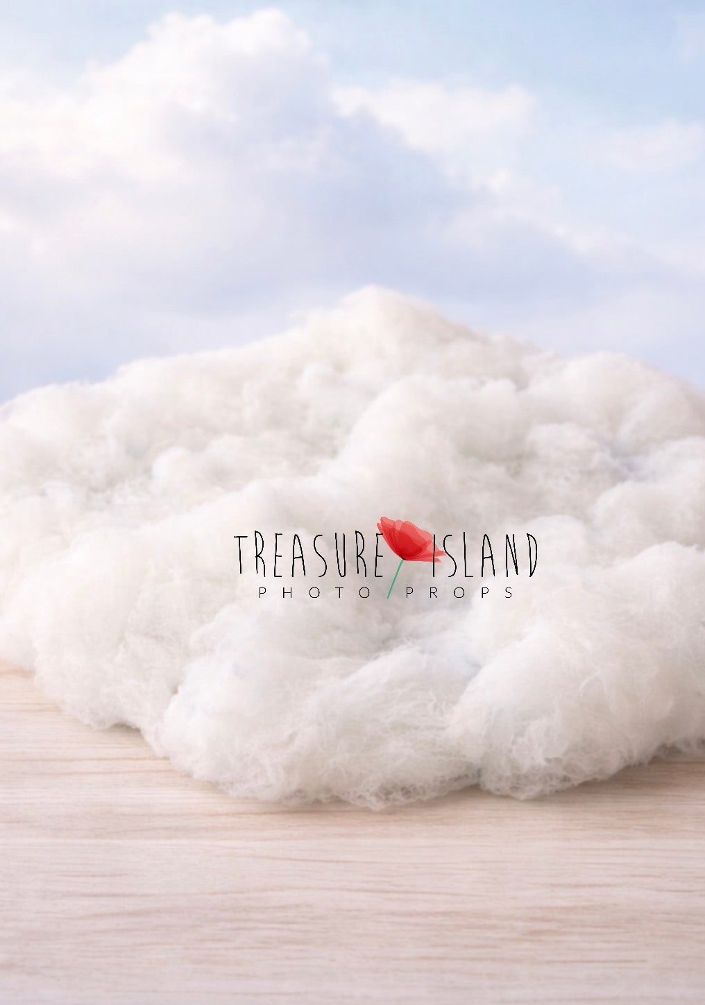 LUXURY Heavenly Wool Cloud – Handmade Newborn Photography Prop