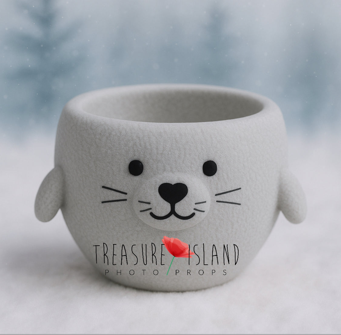 Styrofoam Seal Bowl - ICE LAND Collection